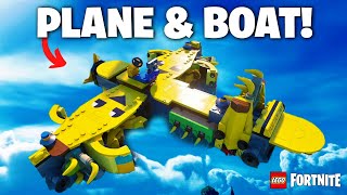 LEGO Fortnite Build Tutorial - The Peely Plane!