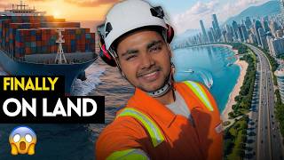 Finally Stepping on Land After Months 🚢⚓ | Shore Leave Vlog