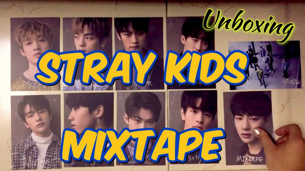UNBOXING STRAY KIDS (스트레이 키즈) MIXTAPE - YouTube