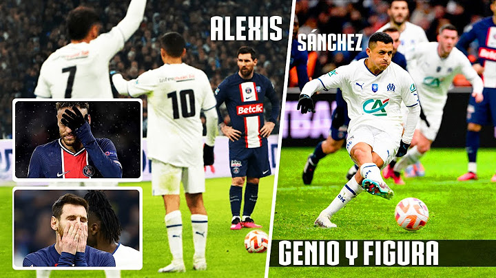 El día que Alexis Sánchez opaco a las Estrellas del PSG de Messi, Neymar y compañía