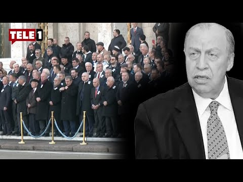 Eski Bakan Yaşar Okuyan için Meclis töreni düzenlendi