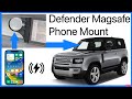 Land Rover Defender Magsafe Screen Mount Phone Holder / Charger ( Iphone+Android)