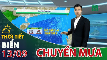 Thời tiết biển 13/09/2022: Dải hội tụ nhiệt đới gây thời tiết xấu trên biển Đông| VTC14