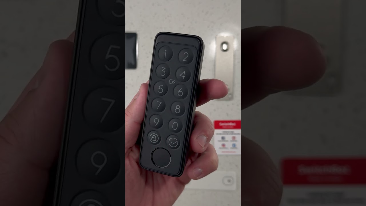 ASMR Unboxing | SwitchBot Keypad Touch #smarthome #smartgadgets #unboxing