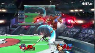 SSBU - Marth nair 1 dancing blade combo
