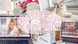 College Day In My Life! | Filming, Coffee Shop, & Cleaning | The University of Alabama
