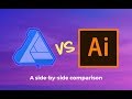 Adobe Illustrator vs  Affinity Designer – A side-by-side comparison