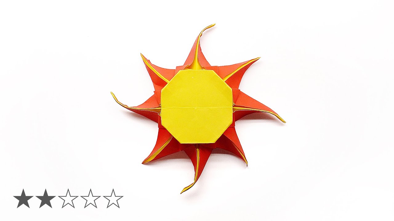 Origami Sun (Kunihiko Kasahara) - YouTube
