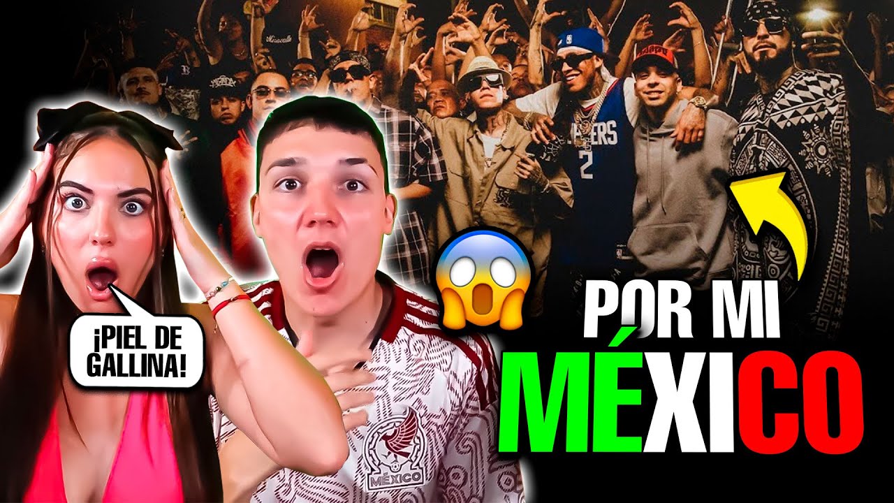 MIS SOBRINOS REACCIONAN a POR MI MÉXICO REMIX 😱🇲🇽 ** SE QUEDAN SIN PALABRAS**
