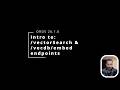 An intro to the ORDS /vectorSearch and /vecdb/embed REST APIs