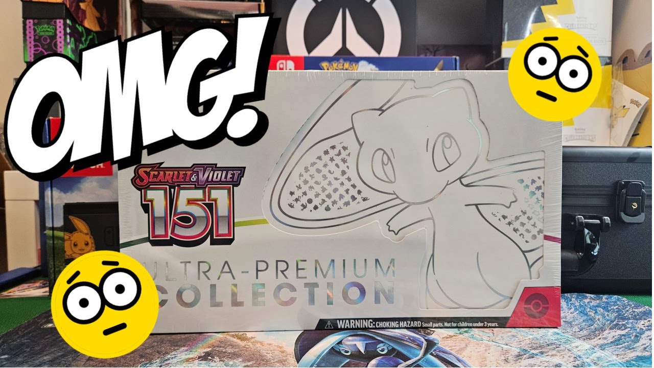1st Time Opening Pokemon 151 Ultra Premium Collection - YouTube