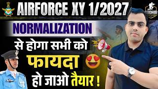 Airforce Exam XY 1/2027 Normalisation से होगा सभी को फायदा 🔥 II Airforce Expected Cut Off 1/2027 II 