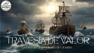 Travesía de Valor La Derrota de los Piratas de Cíclades #batallasepicas #mitosgriegos #piratas