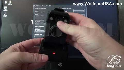 How to Connect the WOLFCOM Halo Police Body Camera to your Computer
