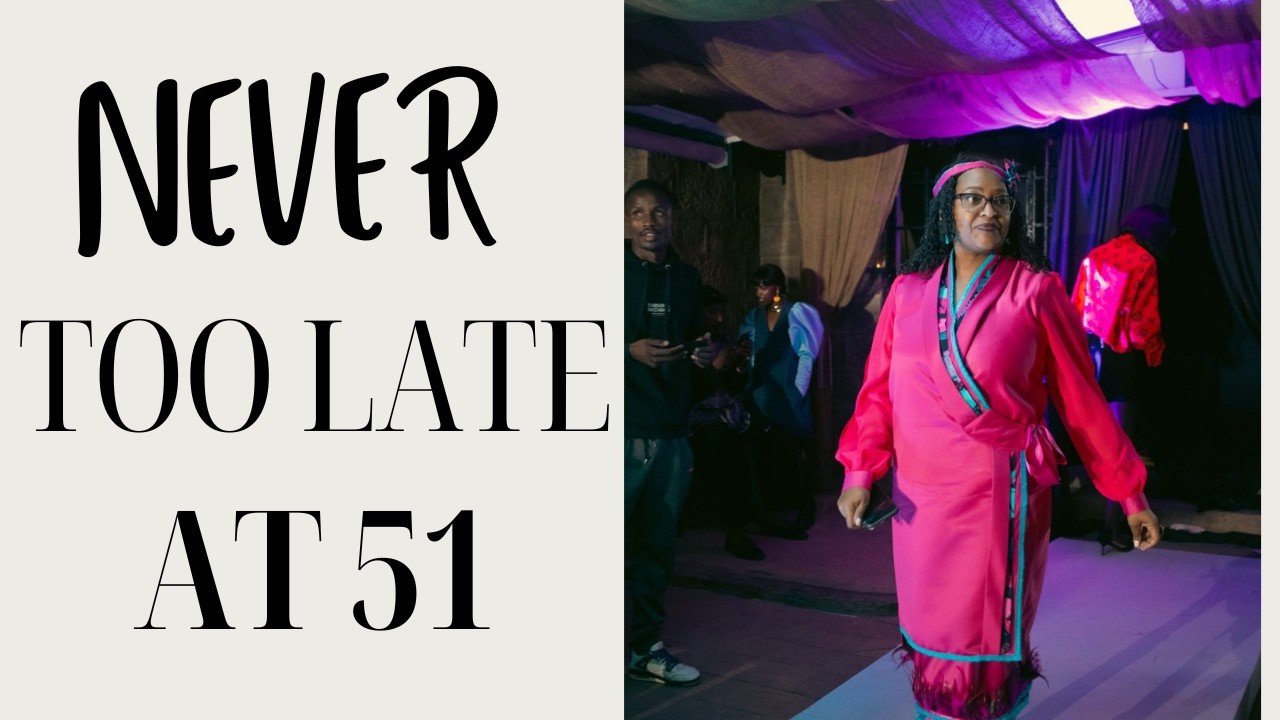 It's Never Too Late: Her Fashion Comeback at 51