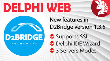 Delphi Web with D2Bridge Framework 1.3.5