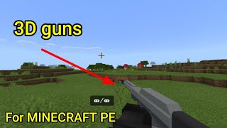 3D Guns for Minecraft pe [3D guns,3d weapons,flying car,drone] screenshot 2