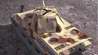 Panzer V Panther - Vista 360º