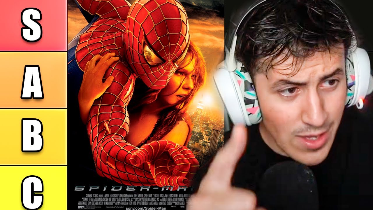 ¿CUÁL ES LA MEJOR PELÍCULA DE SPIDERMAN? | TIERLIST