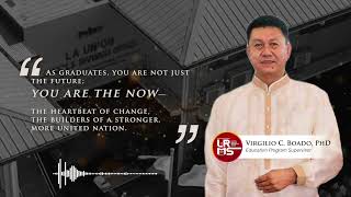 Graduation Message Sy 2024 - 2025
