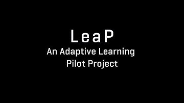 LeaP - An Adaptive Learning Pilot Project
