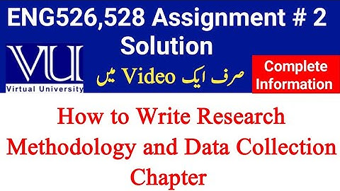 ENG525,526,528 Research Project || Assignment 2 Solution by Barbie