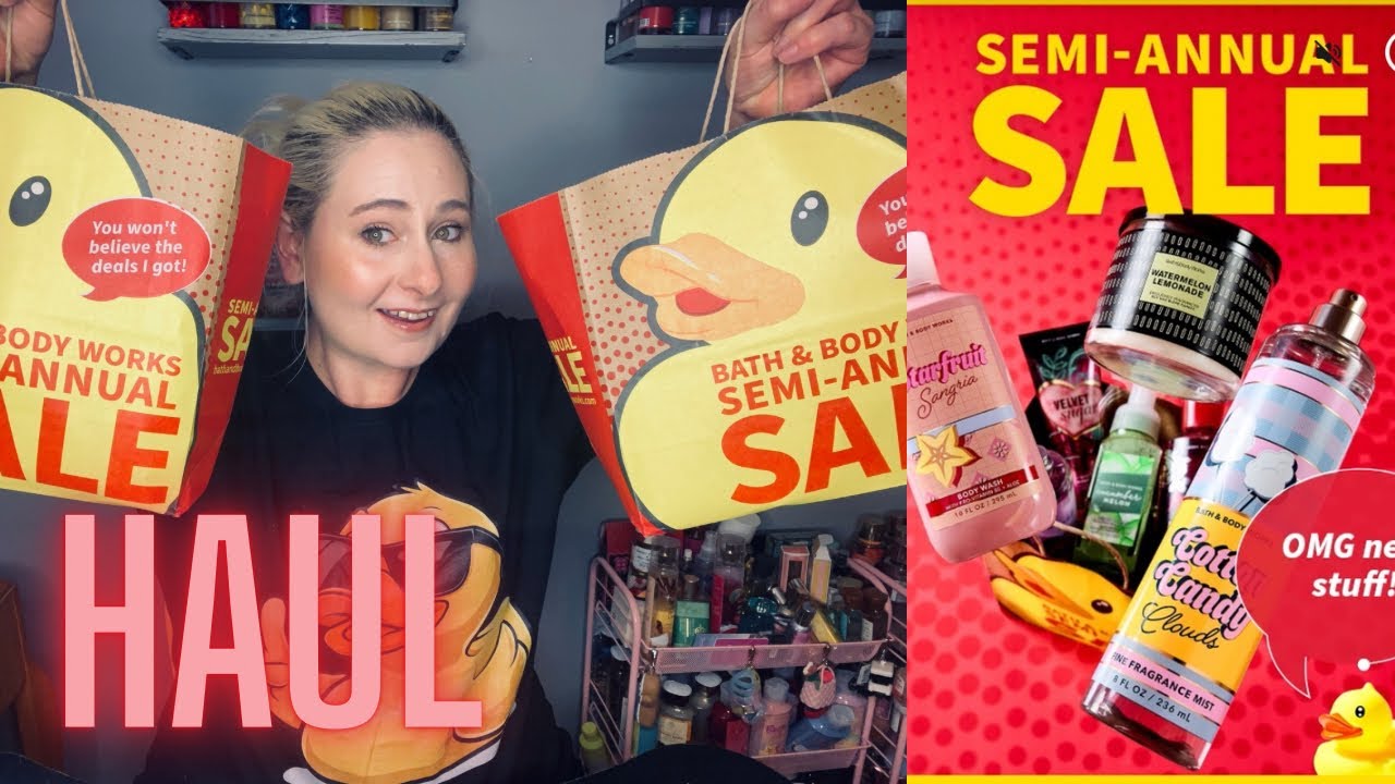 BATH & BODY WORKS SUMMER SAS SALE DAY 1!! FIRST IMPRESSIONS ON THE BRING BACK SCENTS!!