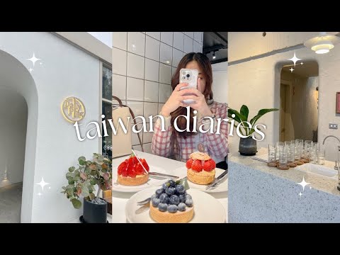 taiwan diaries | sister date, strolling around hsinchu, ice skating, cafe hopping 👧🏻⛸️