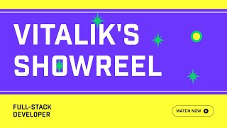 Full Full-Stack Developer Showreel: My Best Work News