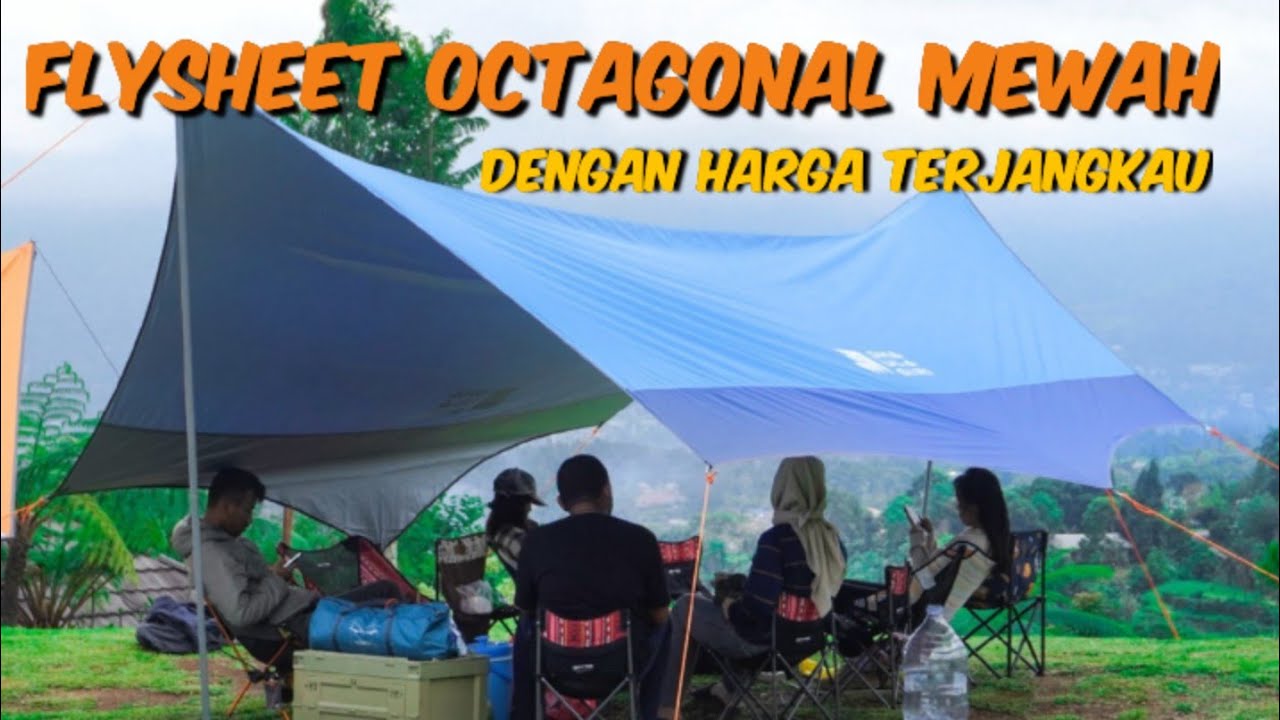 UNBOXING DAN REVIEW  FLYSHEET OCTAGONAL BIVAC SET DHAULAGIRI