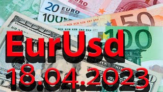 Валютная пара евро доллар (Eur Usd). График движения цены на 18.04. Обучающие видео по трейдингу.