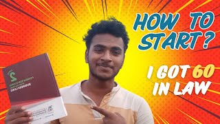 how to study ca foundation law in tamil