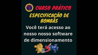 Curso Prático Dimensionamento De Bombas - Começa Amanha 02 Setembro 2025