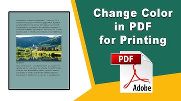 How to change color in pdf for printing using Adobe Acrobat Pro DC