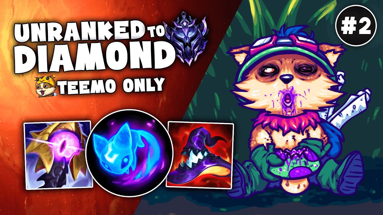 RABADONS DEATHCAP TEEMO | Unranked to Diamond Ep.2 (Preseason 12)