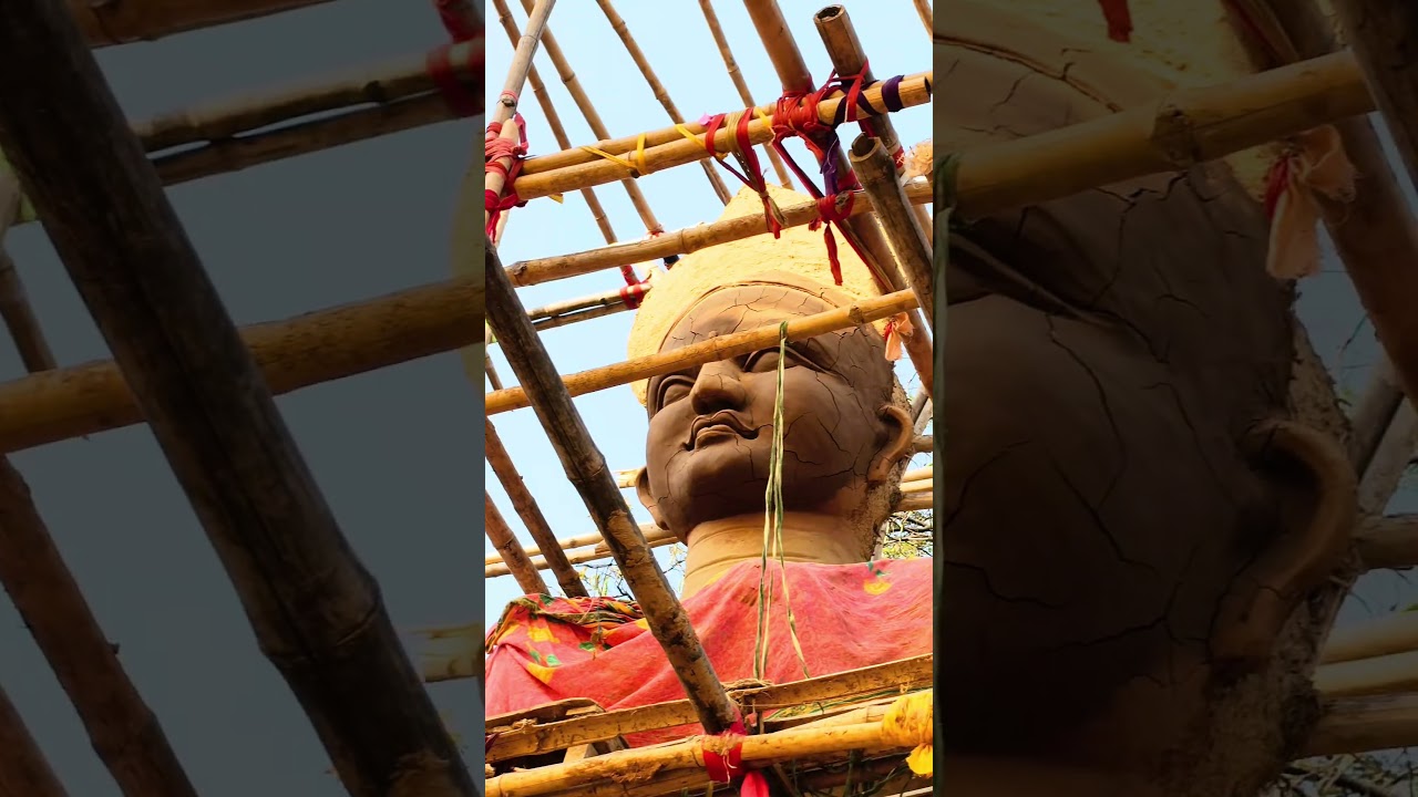 31 feet mata saraswati murti in Jamshedpur ❤️ 