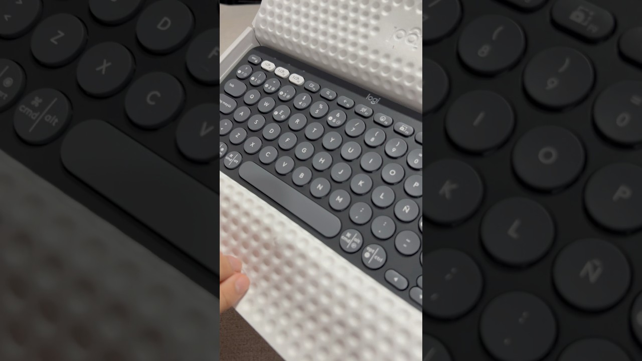 ASMR Unboxing Teclado Inhalambrico Logitech Pebble Keys 2 K380s 