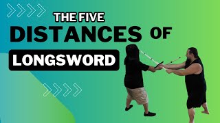 The Five Distances of Longsword #hema #martialart #swordfighting #longsword #combatsport