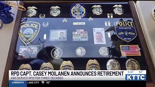 Rochester Investigations Captain Casey Moilanen announces retirement