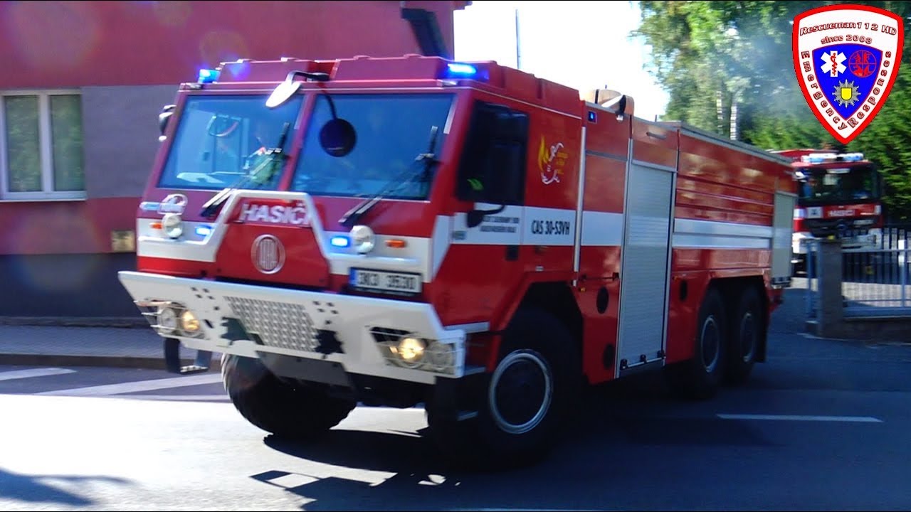 🚨 [TATRA T815–7] GTLF 9000 + TLF 4000 Hasiči Cheb