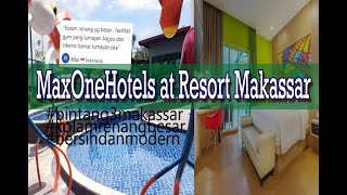 MaxOneHotels at Resort Makassar, Bintang 3 dengan kolam renang besar harga mulai 450 ribuan