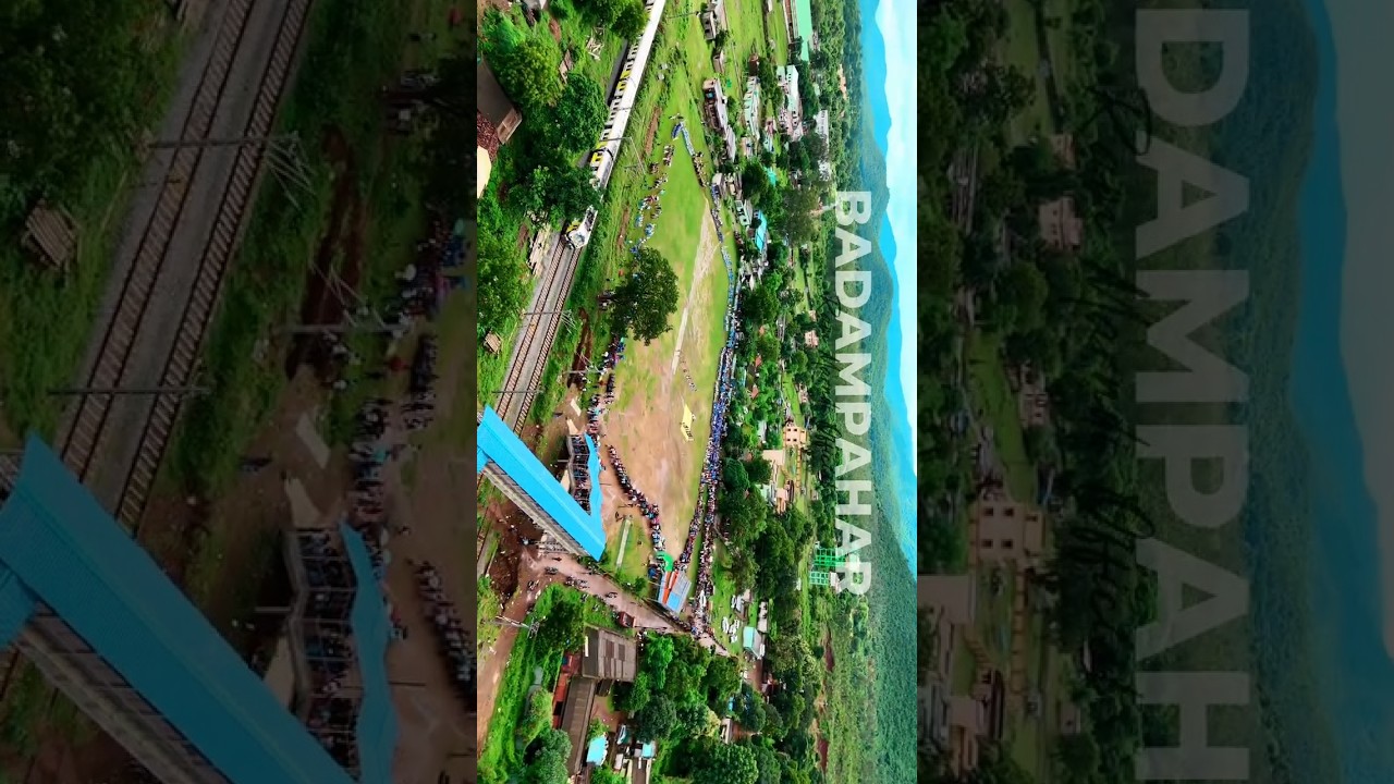 Badampahar Tisco Ground Celebrate of 79th Independence Day | Vaande Mataram | Badampahar Drone View