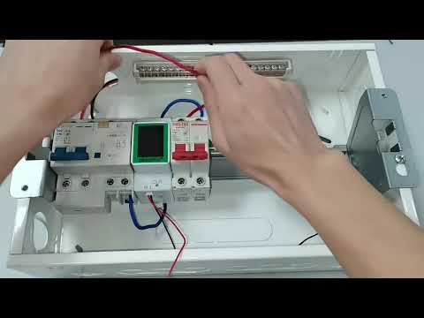 Wiring Instructions PZEM-008 AC Din Rail Meter 0-100A 50-300V | AKHISHOP ELECTRONICS #ProductDetail