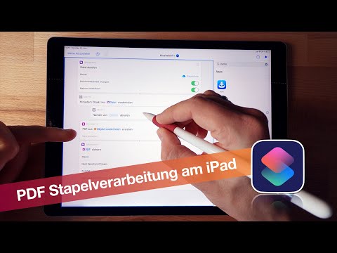 ? Viele Dokumente am iPad als PDFs speichern