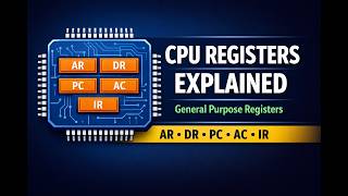 L2 : General Purpose Registers Explained | CPU Registers Made Easy (COA)