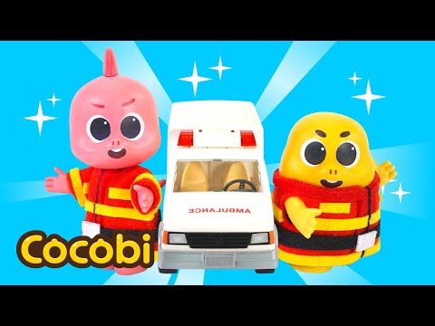 Nino-nino! 🚑 Alguém se machucou? A Equipe de Resgate chegou! ✨ | Cocobi 🇰🇷