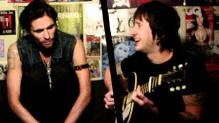 Video thumbnail of "The All-American Rejects performing "Gives You Hell" acoustic on Live With DJ Rossstar"