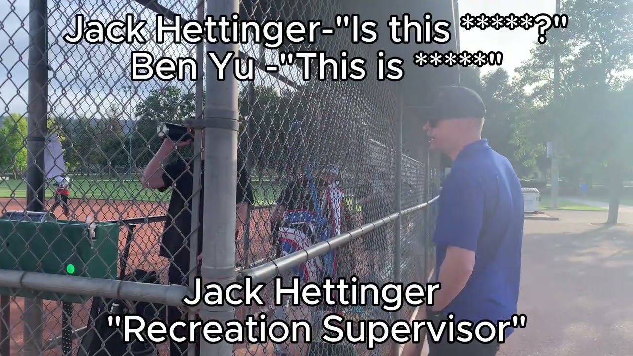 THREATENED TO CALL POLICE FOR RECORDING! Recreation Supervisor City of Pleasanton, Ca!