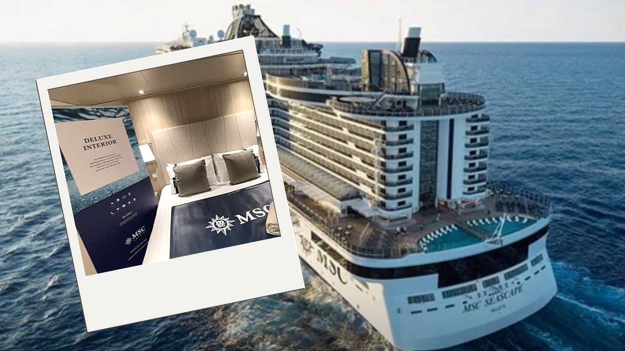 MSC Seascape | Deluxe Interior Stateroom 9077 | Wheelchair-Accessible Stateroom
