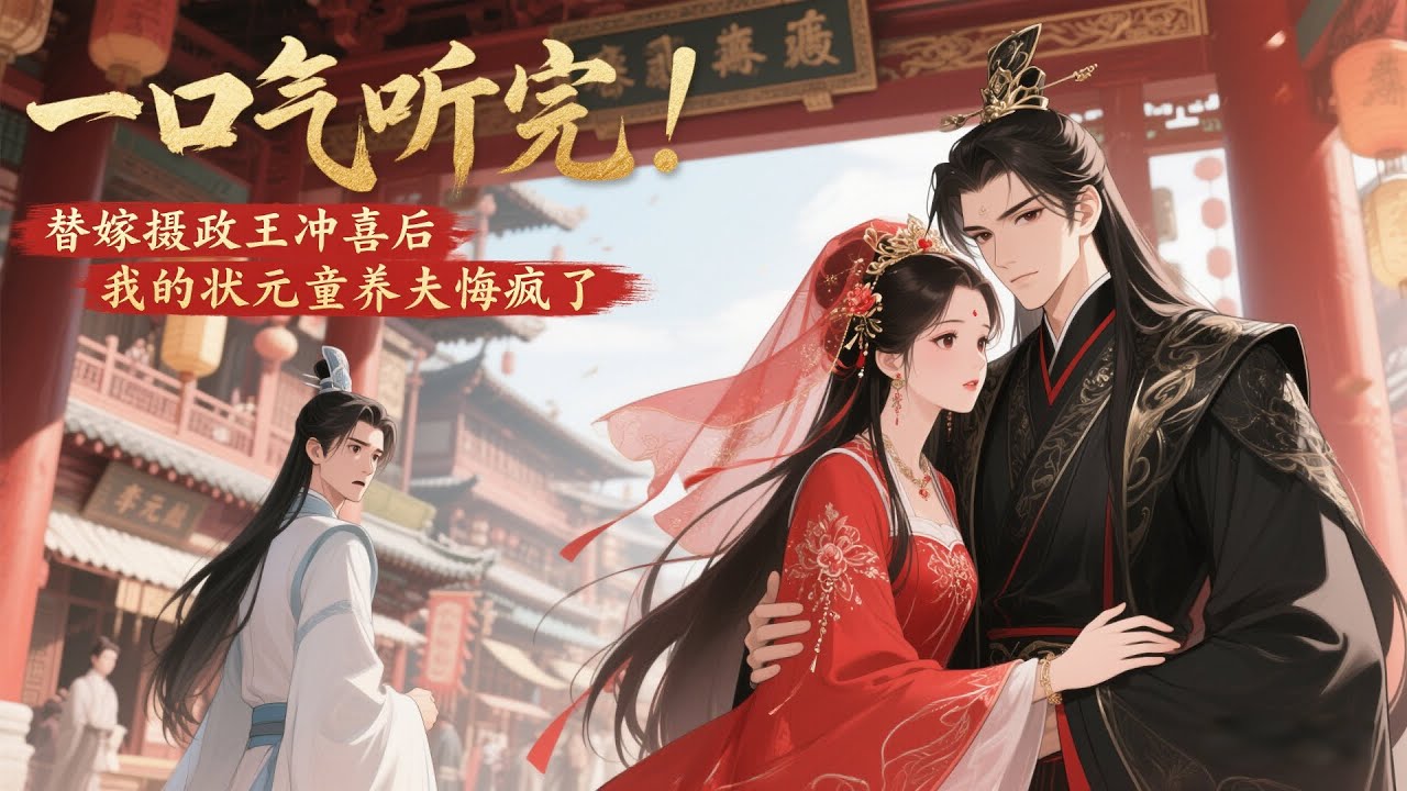 【完結】重生後我避開薄情狀元，選擇嫁入王府沖喜。新婚夜救活攝政王，攜手揭開前世滅門慘案。這一次，我要用王妃身份，討回所有血債！#一口氣看完 #有聲小說 #小說  #解說